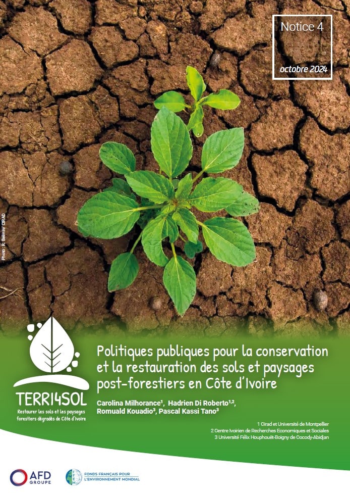 Politiques publiques pour la conservation et la restauration des sols et paysages post-forestiers en Côte d’Ivoire