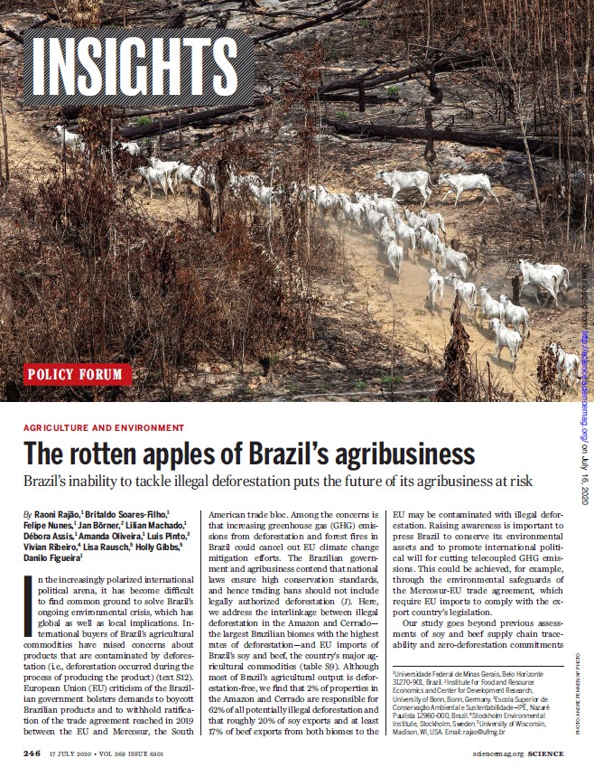 The rotten apples of Brazil’s agribusiness Brazil’s inability to tackle illegal deforestation puts the future of its agribusiness at risk
