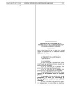 Décret création de la Commission Nationale d’Affectation des Terres